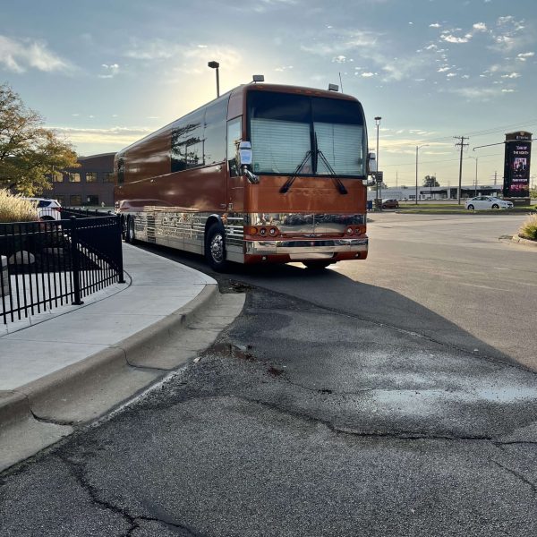 MegaDeth Crew bus